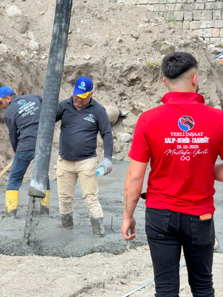 Beton dökümü